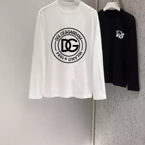 Dolce &amp; Gabbana D&amp;G T-Shirts Long Sleeved For Unisex #1378329 $41.00 USD, Wholesale Replica Dolce &amp; Gabbana D&amp;G T-Shirts