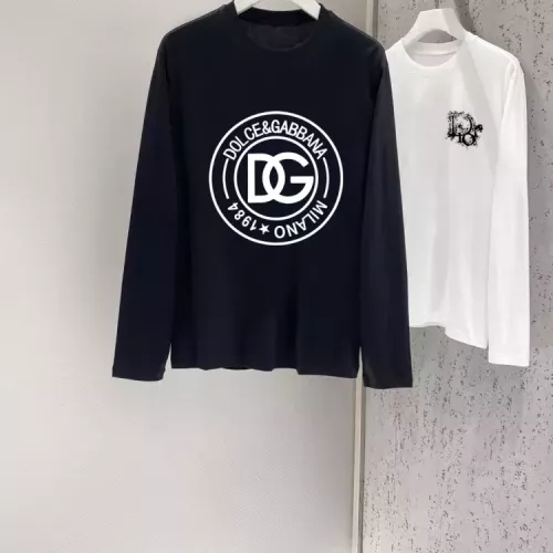 Dolce &amp; Gabbana D&amp;G T-Shirts Long Sleeved For Unisex #1378330 $41.00 USD, Wholesale Replica Dolce &amp; Gabbana D&amp;G T-Shirts