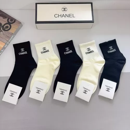 Chanel Socks #1378359 $27.00 USD, Wholesale Replica Chanel Socks