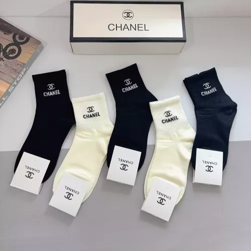 Replica Chanel Socks #1378359 $27.00 USD for Wholesale
