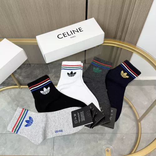 Replica Adidas Socks For Men #1378369 $25.00 USD for Wholesale