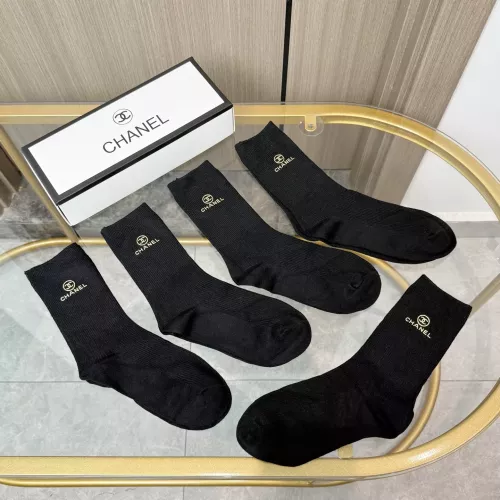 Replica Chanel Socks #1378374 $36.00 USD for Wholesale