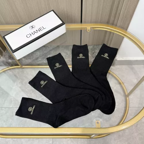 Replica Chanel Socks #1378374 $36.00 USD for Wholesale