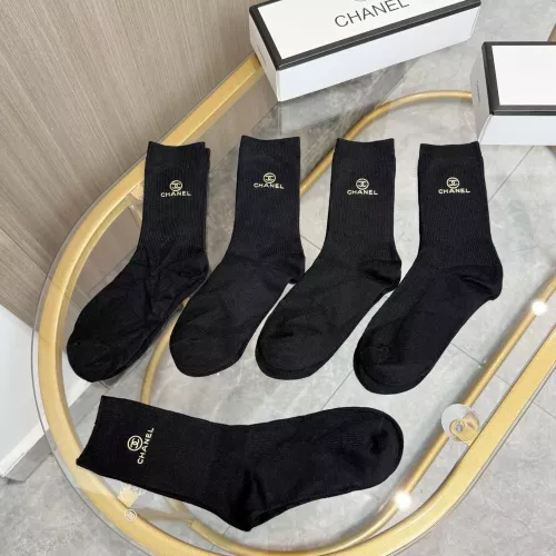 Replica Chanel Socks #1378374 $36.00 USD for Wholesale