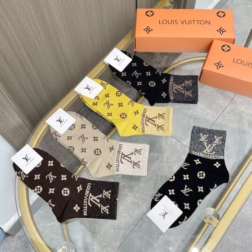 Replica Louis Vuitton LV Socks #1378375 $25.00 USD for Wholesale