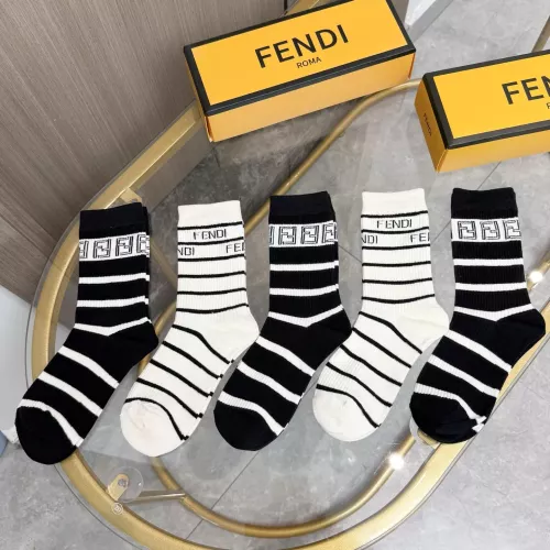 Fendi Socks #1378376 $29.00 USD, Wholesale Replica Fendi Socks