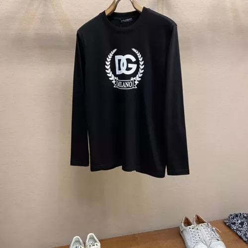 Dolce &amp; Gabbana D&amp;G T-Shirts Long Sleeved For Unisex #1378381 $42.00 USD, Wholesale Replica Dolce &amp; Gabbana D&amp;G T-Shirts