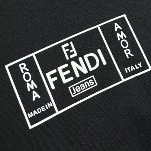 Replica Fendi T-Shirts Long Sleeved For Unisex #1378385 $42.00 USD for Wholesale