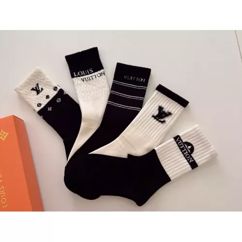 Replica Louis Vuitton LV Socks For Women #1378403 $29.00 USD for Wholesale