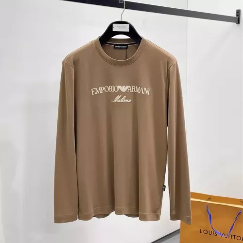 Armani T-Shirts Long Sleeved For Men #1378440 $82.00 USD, Wholesale Replica Armani T-Shirts