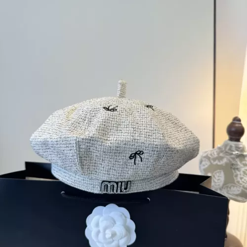 MIU MIU Caps #1378456 $36.00 USD, Wholesale Replica MIU MIU Caps