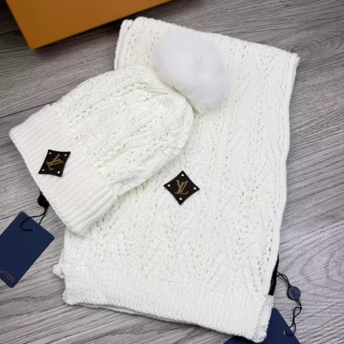 Replica Louis Vuitton LV Hat and Scarf Set #1378464 $48.00 USD for Wholesale