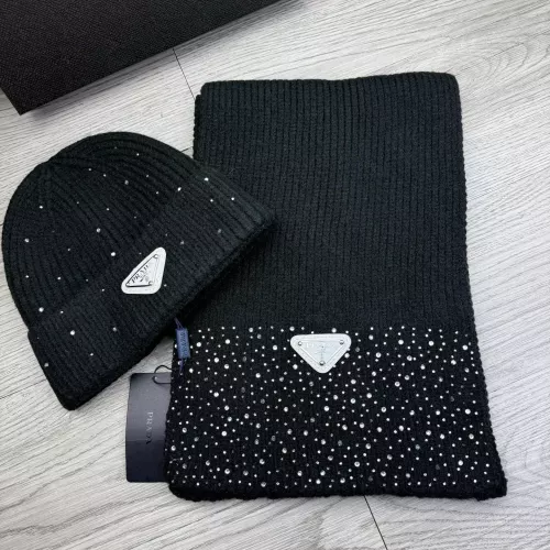 Replica Prada Hat and Scarf Set #1378468 $48.00 USD for Wholesale