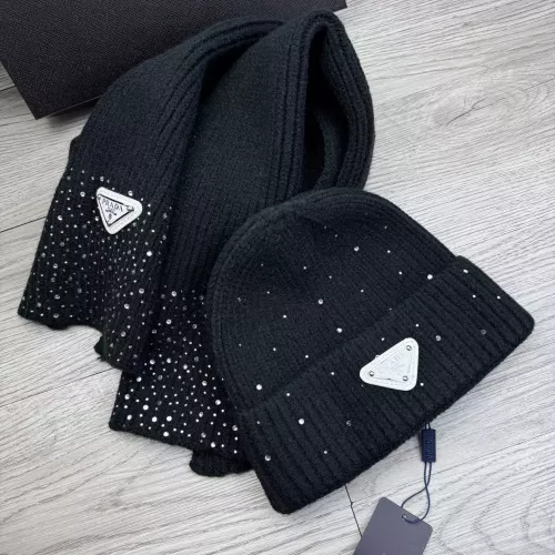 Replica Prada Hat and Scarf Set #1378468 $48.00 USD for Wholesale
