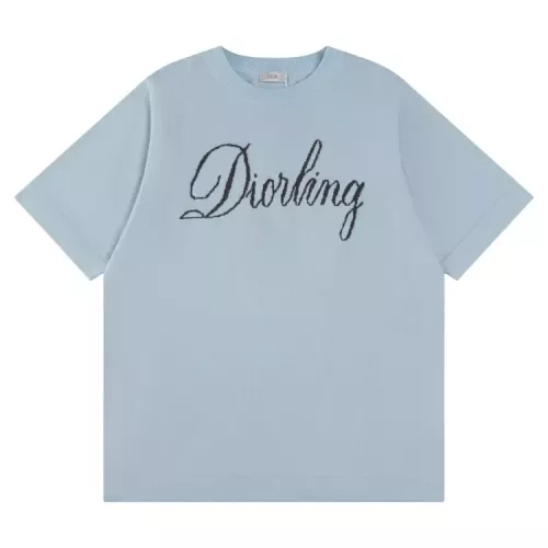 Christian Dior T-Shirts Short Sleeved For Unisex #1378496 $45.00 USD, Wholesale Replica Christian Dior T-Shirts