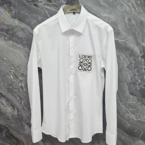 LOEWE Shirts Long Sleeved For Men #1378518 $76.00 USD, Wholesale Replica LOEWE Shirts