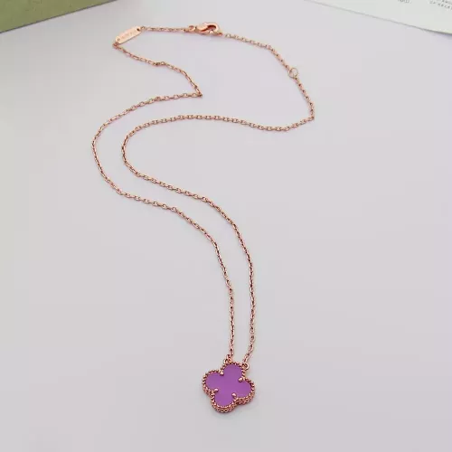 Van Cleef &amp; Arpels Necklaces For Women #1378601 $25.00 USD, Wholesale Replica Van Cleef &amp; Arpels Necklaces
