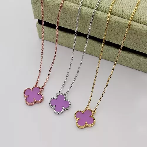 Replica Van Cleef & Arpels Necklaces For Women #1378602 $25.00 USD for Wholesale