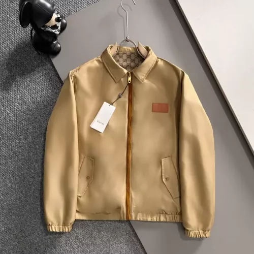 Replica Gucci Jackets Long Sleeved For Men #1378657 $85.00 USD for Wholesale