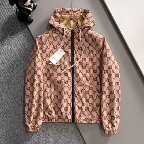 Replica Gucci Jackets Long Sleeved For Men #1378667 $85.00 USD for Wholesale