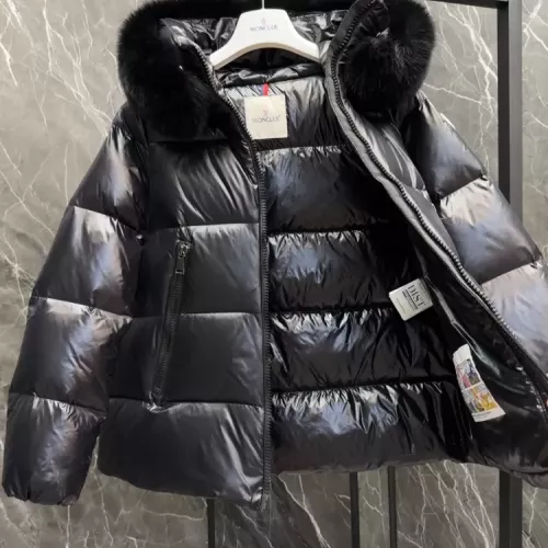 Replica Moncler Down Feather Coat Long Sleeved For Women #1378720 $195.00 USD for Wholesale
