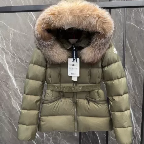 Replica Moncler Down Feather Coat Long Sleeved For Women #1378722 $195.00 USD for Wholesale