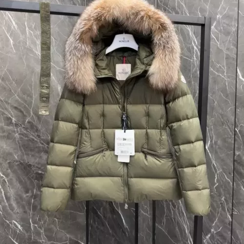 Replica Moncler Down Feather Coat Long Sleeved For Women #1378722 $195.00 USD for Wholesale
