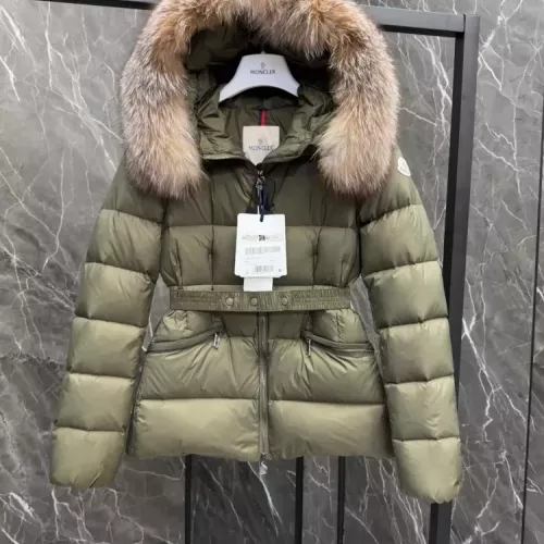 Replica Moncler Down Feather Coat Long Sleeved For Women #1378722 $195.00 USD for Wholesale