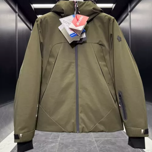 Moncler Down Feather Coat Long Sleeved For Men #1378778 $330.58 USD, Wholesale Replica Moncler Down Feather Coat