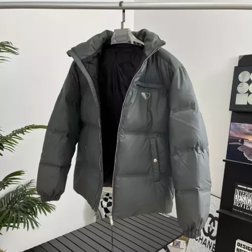 Replica Prada Down Feather Coat Long Sleeved For Men #1378781 $170.00 USD for Wholesale