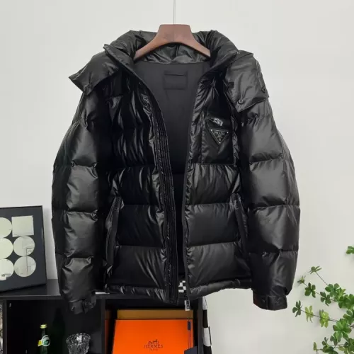 Replica Prada Down Feather Coat Long Sleeved For Men #1378790 $170.00 USD for Wholesale