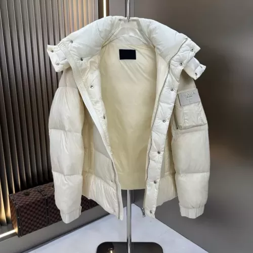 Replica Prada Down Feather Coat Long Sleeved For Men #1378799 $238.02 USD for Wholesale