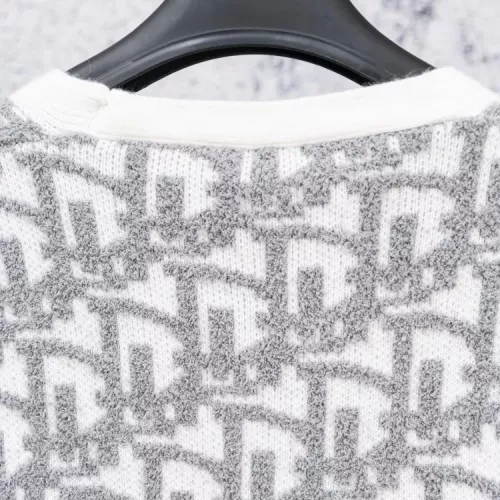 Replica Christian Dior Sweaters Long Sleeved For Women #1378917 $60.00 USD for Wholesale