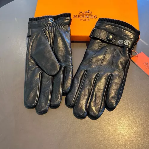 Replica Hermes Gloves For Men #1379018 $56.00 USD for Wholesale