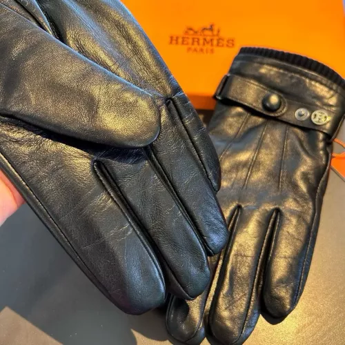 Replica Hermes Gloves For Men #1379018 $56.00 USD for Wholesale