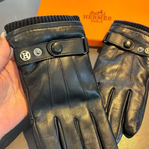 Replica Hermes Gloves For Men #1379018 $56.00 USD for Wholesale