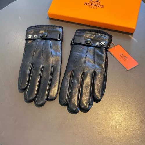 Replica Hermes Gloves For Men #1379018 $56.00 USD for Wholesale