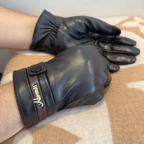 Replica Hermes Gloves For Men #1379019 $56.00 USD for Wholesale