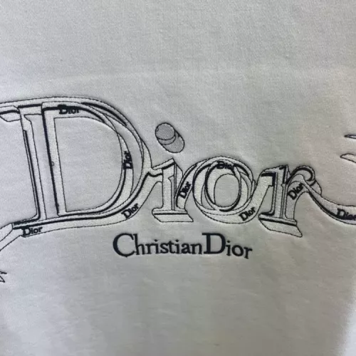 Replica Christian Dior Hoodies Long Sleeved For Unisex #1379027 $56.00 USD for Wholesale
