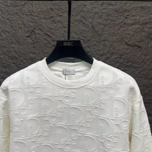 Replica Christian Dior Hoodies Long Sleeved For Unisex #1379031 $60.00 USD for Wholesale