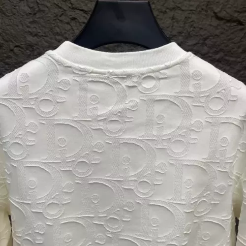 Replica Christian Dior Hoodies Long Sleeved For Unisex #1379031 $60.00 USD for Wholesale