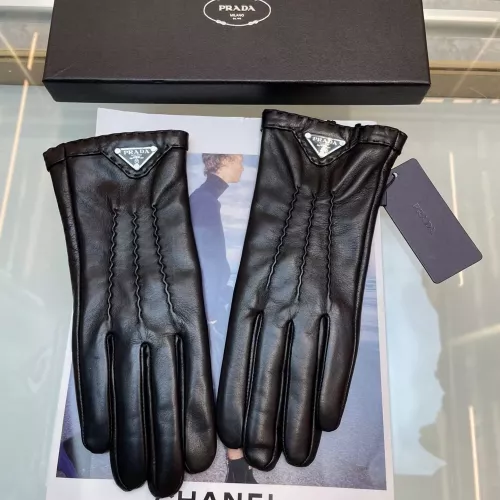 Prada Gloves For Women #1379043 $60.00 USD, Wholesale Replica Prada Gloves