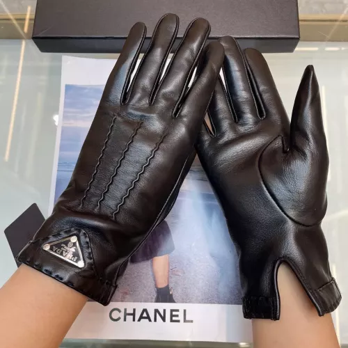 Replica Prada Gloves For Women #1379043 $60.00 USD for Wholesale