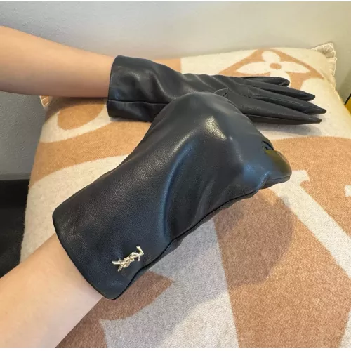 Replica Yves Saint Laurent Gloves For Women #1379068 $48.00 USD for Wholesale