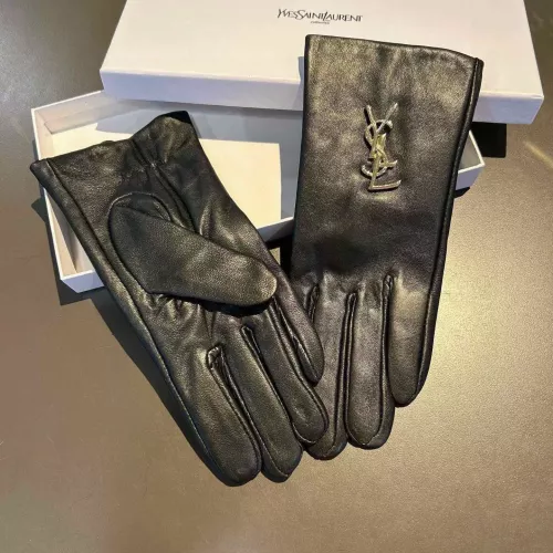 Replica Yves Saint Laurent Gloves For Women #1379069 $48.00 USD for Wholesale