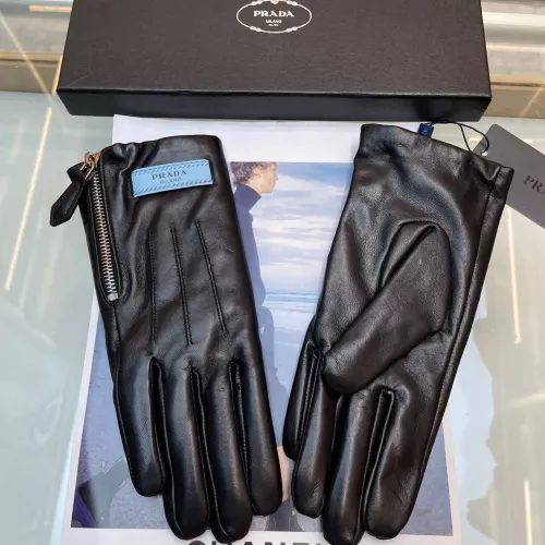 Replica Prada Gloves For Women #1379076 $60.00 USD for Wholesale