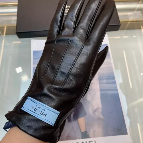 Replica Prada Gloves For Women #1379076 $60.00 USD for Wholesale