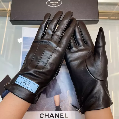 Replica Prada Gloves For Women #1379076 $60.00 USD for Wholesale
