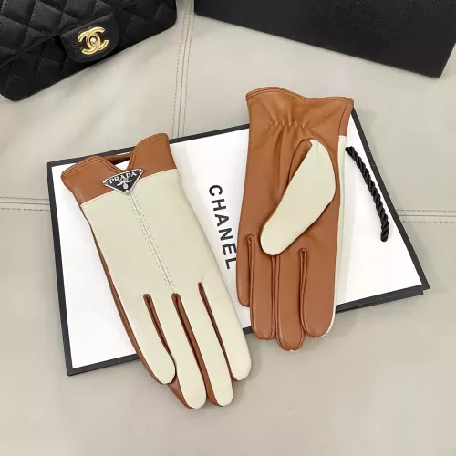 Replica Prada Gloves For Women #1379077 $48.00 USD for Wholesale