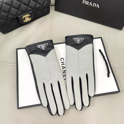 Prada Gloves For Women #1379078 $48.00 USD, Wholesale Replica Prada Gloves